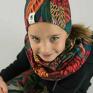 cudi kids zestaw czapka & komin forest - zimowa dla dziewczynki