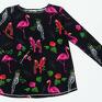Cudi KIDS bluzka flamingi dziewczynka dziecko