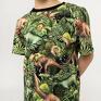 Koszulka t shirt jurajskie dinozaury 128/134 - dla dziecka t dla t bawełniany