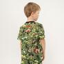 koszulka dla dziecka t shirt bawełniany t jurajskie dinozaury 140/146 dziecięca