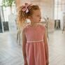 Sukienka Daisy - retro muślinowa dla dziewczynki