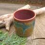 wazony: Ceramiczny kubek / wazon (c390) ceramika użytkowa