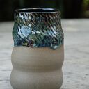 Wazon ceramiczny Szara Głębia - ręcznie robiona dekoracja do domu
