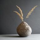 Organiczny wazon na suszone kwiaty - rękodzieło zero waste do Twojego wnętrza