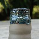 Wazon ceramiczny Szara Głębia - ręcznie robiona dekoracja do domu