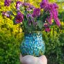 zielone wazony wazon ceramiczny na kwiaty (c530) ceramika