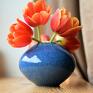 wazony: handmade ceramiczny okrągły wazon