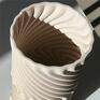 Ceramiczna doniczka druk 3D | kolor naturalny 3d glina