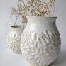 wazony wazon na kwiaty zestaw z dwóch wazonów ceramicznych ceramika
