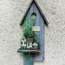 Drewniany wieszaczek na klucze - Leśny Zakątek