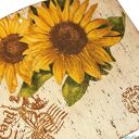 SŁONECZNIKI - deseczka pod kalendarz