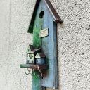 Drewniany wieszaczek na klucze - Leśny Zakątek