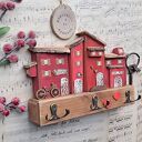 Wieszak z miasteczkiem w którym mieszka miłość No 1