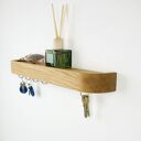 Dębowy wieszak na klucze do przedpokoju