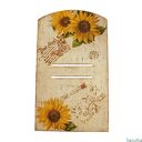 SŁONECZNIKI - deseczka pod kalendarz