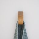 Drewniany Minimalistyczny Wieszak Na Ręczniki Jesion