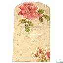 Dzika róża - deseczka pod kalendarz