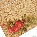 Bukiety różowych róż - deseczka pod kalendarz