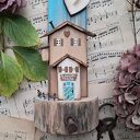 Rustykalny wieszak na klucze no 3