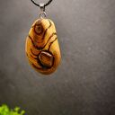 Wisiorek Tygrysie Oko w octowcu - amulet z duszą natury