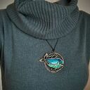 Miedziany wisior z wielorybem - morski motyw w technice wire wrapping