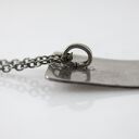 Łuska - metalowy wisiorek (2311 -11) ooak