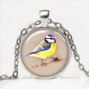 Wisiorek Sikorka dla Pani Edyty - personalizowany handmade