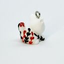 Wisiorek z mini zwierzątkami, wisiorek kot, zawieszka kot