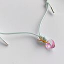 Wisiorek serduszko Swarovski - srebro 925 i delikatny sznurek