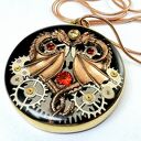 Wisior - dragon love - smocza miłość