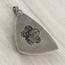 Agat mszysty i srebro - wisior 1897a