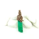 Jaspis cesarski wisiorek wire wrapping