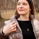 Wężowy mosiężny wisior - słowiański amulet w złotym kolorze OOAK 