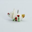 Wisiorek z mini zwierzątkami, wisiorek dinozaur