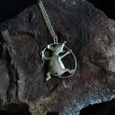 srebrny wisiorek mysz (bez łańcuszka)