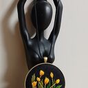 Ręcznie haftowany wisior DLA LUIZY