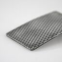 Rybia łuska - metalowy wisiorek ooak (2311 -12) w srebrnym odcieniu