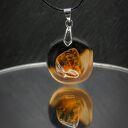 Wisiorek - Magia - żywioł ognia i bursztynowego światła, Amber Jewellery