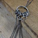 Wisior - surowe koła