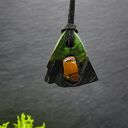 Wisiorek Tygrysie Oko z Drewna Owocowego - Ręczna Pirografia dla Niej
