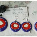 Zestaw biżuterii kwiatowej