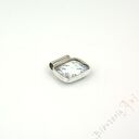 Wisior z agatem dendrytowym w oprawie ze srebra 925 - biżuteria handmade