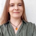 Miodowy wisior XL ze szklanej kropli - ręcznie wykonany wisiorek na sznurku