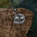 Wisior z lisem ze srebra próby 925