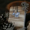 Słonie mini wisiorek ze srebra próby 925