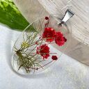 Botaniczny wisiorek z suszonymi kwiatami z1889