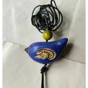 Wisior granatowy ptaszek