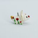 Wisiorek z mini zwierzątkami, wisiorek dinozaur