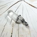 Wisiorek z kryształem górskim S221 - oprawa wire wrapping ze srebra 999
