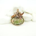 Wisiorek z unakitem - dynia